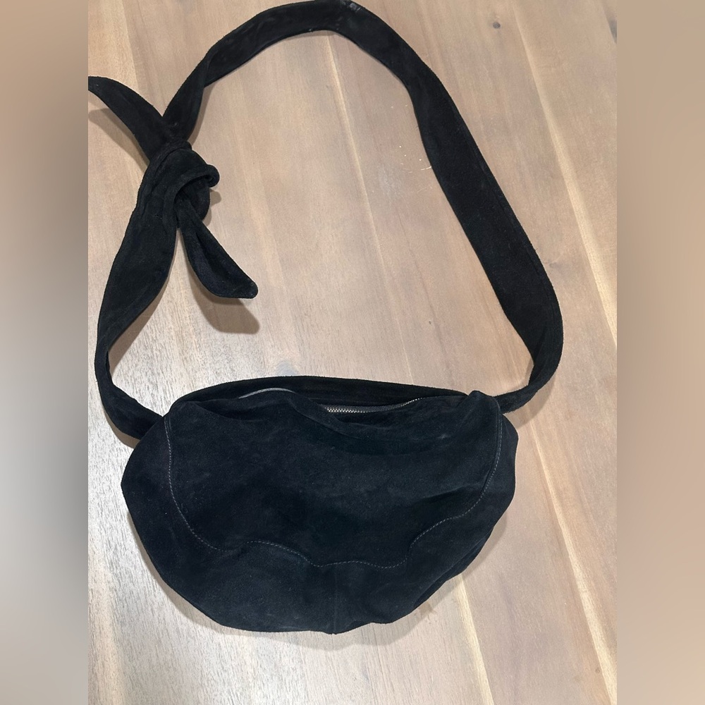 Free People Black Crossbody Bag